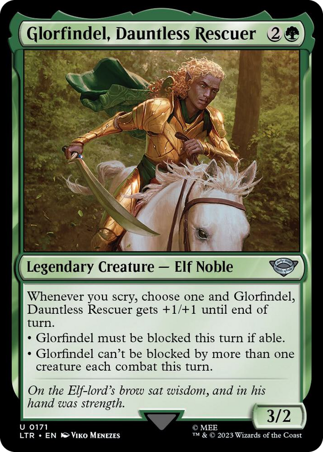 0171 Glorfindel, Dauntless Rescuer U Universes Beyond: The Lord of the Rings: Tales of Middle-earth