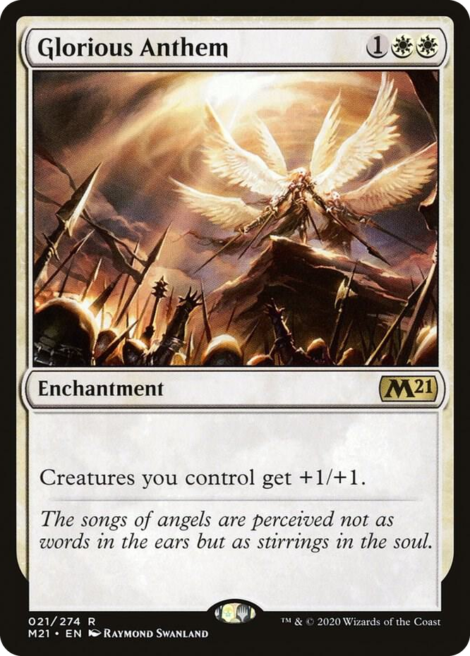 0021 Glorious Anthem R Core Set 2021