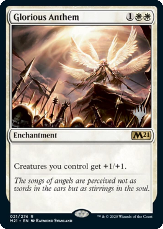 0021 Glorious Anthem R Promo Pack: Core Set 2021