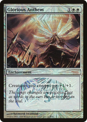 0001 Glorious Anthem (Junior Series Europe) P Junior Series Promos