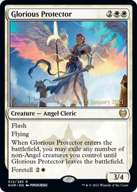 0012 Glorious Protector R Prerelease Cards