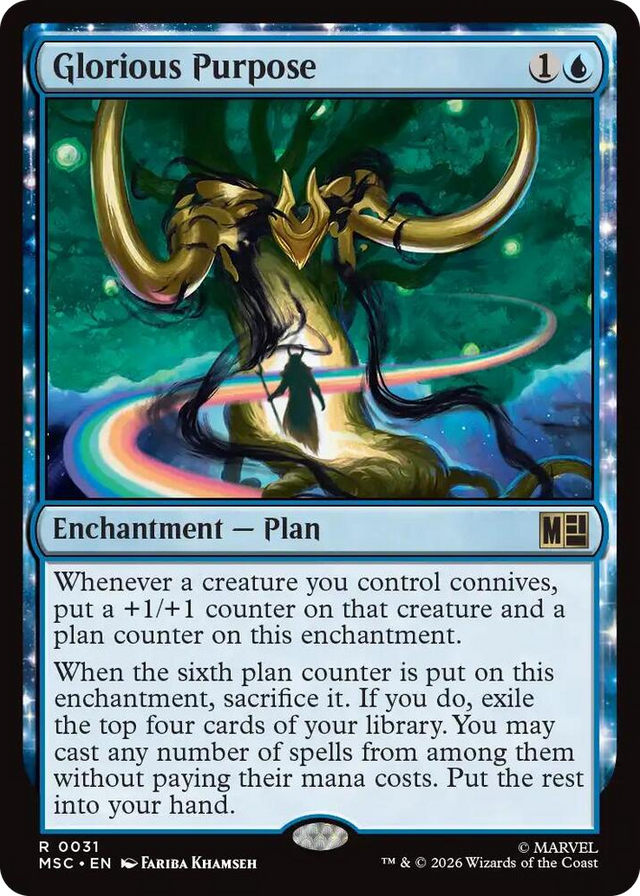 0031 Glorious Purpose R Commander: Marvel Super Heroes