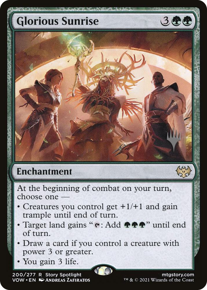 0200 Glorious Sunrise R Promo Pack: Dominaria United