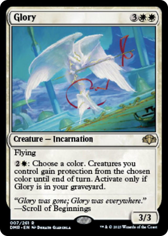 0007 Glory R Dominaria Remastered