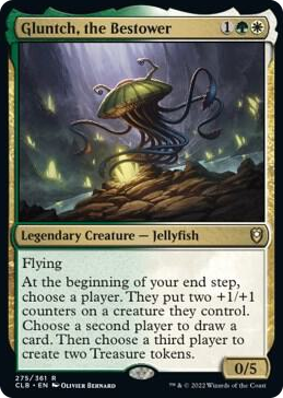 Gluntch, the Bestower #275 R - Commander Legends: Battle for Baldur's Gate Pokemon card