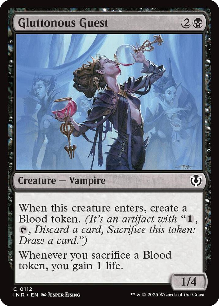 0112 Gluttonous Guest C Innistrad Remastered
