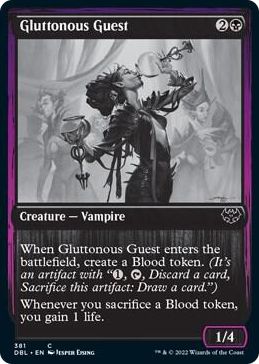 0381 Gluttonous Guest C Innistrad: Double Feature