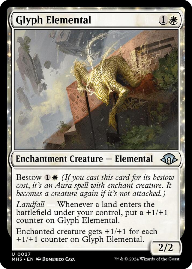 0027 Glyph Elemental U Modern Horizons 3