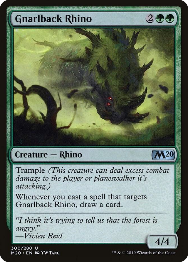 0300 Gnarlback Rhino U Core Set 2020