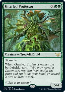 0133 Gnarled Professor R Strixhaven: School of Mages