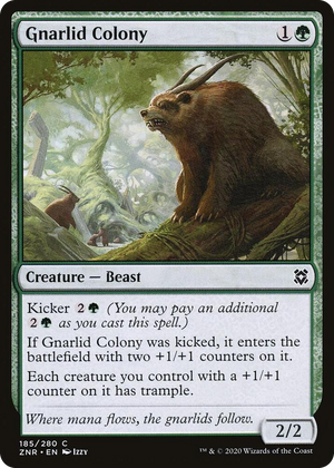 0185 Gnarlid Colony C Zendikar Rising