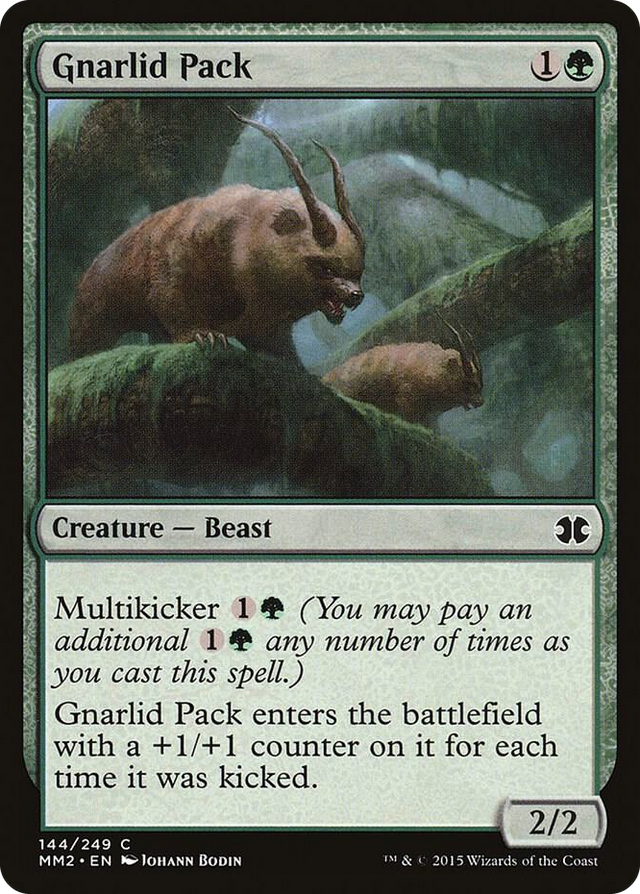 0144 Gnarlid Pack C Modern Masters 2015
