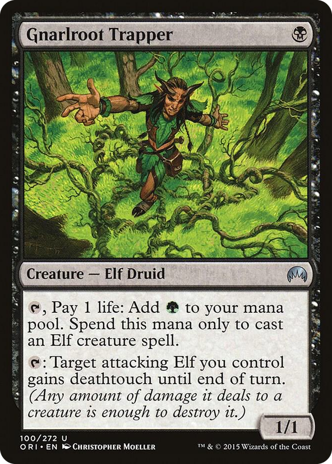 0100 Gnarlroot Trapper U Magic Origins
