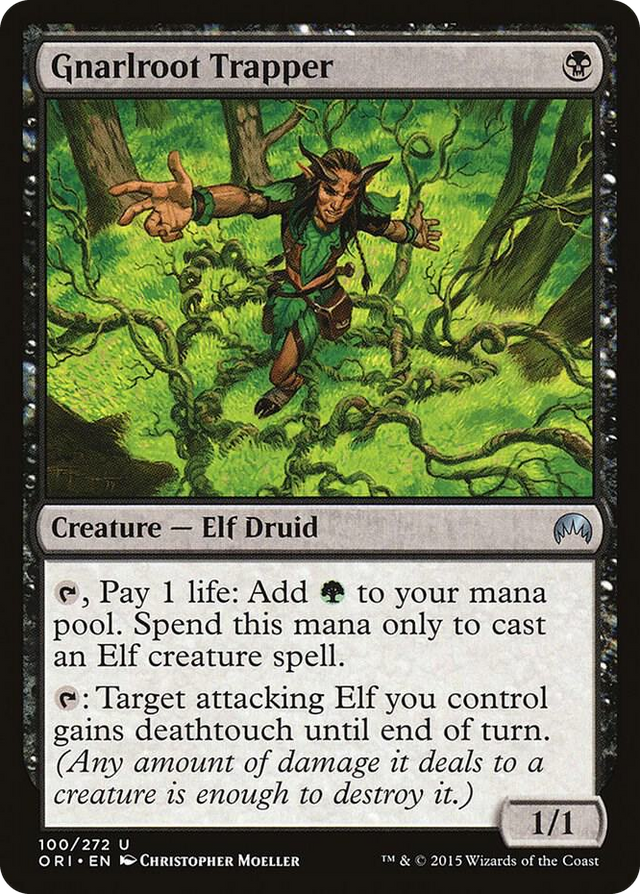 0100 Gnarlroot Trapper U Magic Origins
