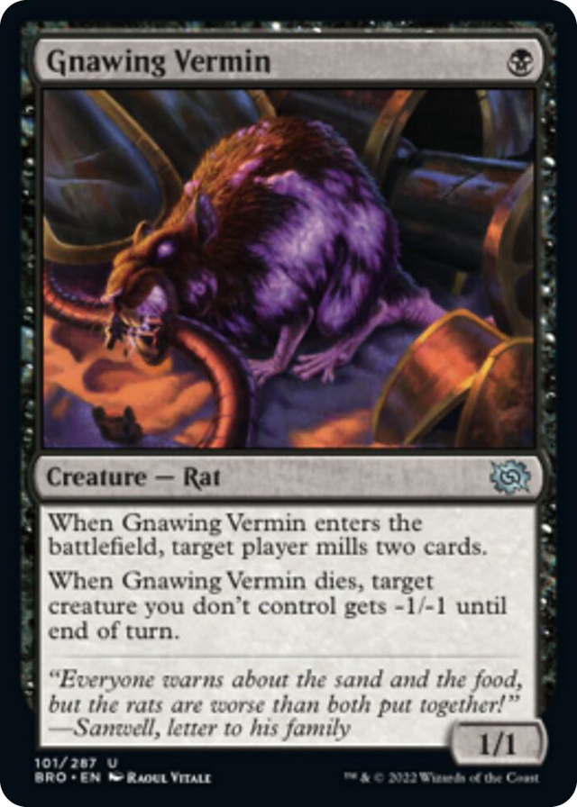 0101 Gnawing Vermin U The Brothers' War