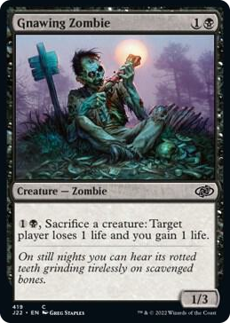 0419 Gnawing Zombie C Jumpstart 2022