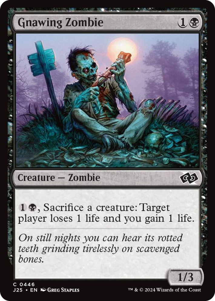 0446 Gnawing Zombie C Foundations Jumpstart