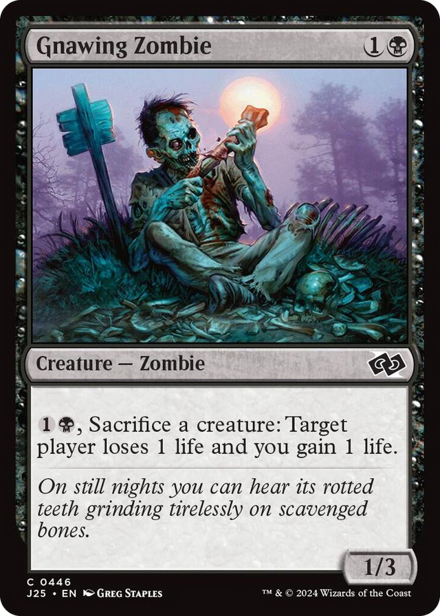 0446 Gnawing Zombie C Foundations Jumpstart