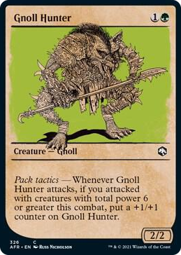 0326 Gnoll Hunter (Showcase) C Adventures in the Forgotten Realms