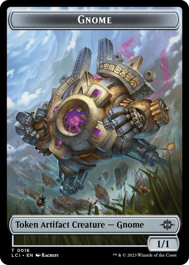 0016 Gnome // Merfolk Double-Sided Token T The Lost Caverns of Ixalan