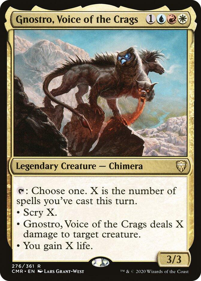 0276 Gnostro, Voice of the Crags R Commander Legends