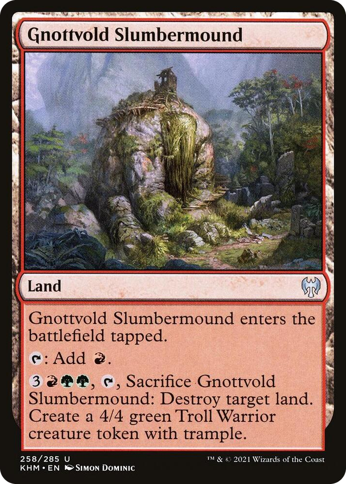 0258 Gnottvold Slumbermound U Kaldheim
