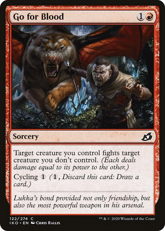 0122 Go for Blood C Lair of Behemoths