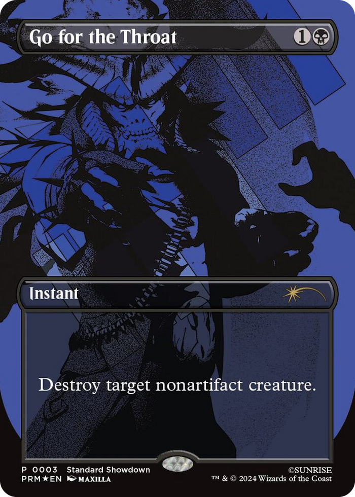 Go for the Throat #3 P - Standard Showdown Promos Pokemon card