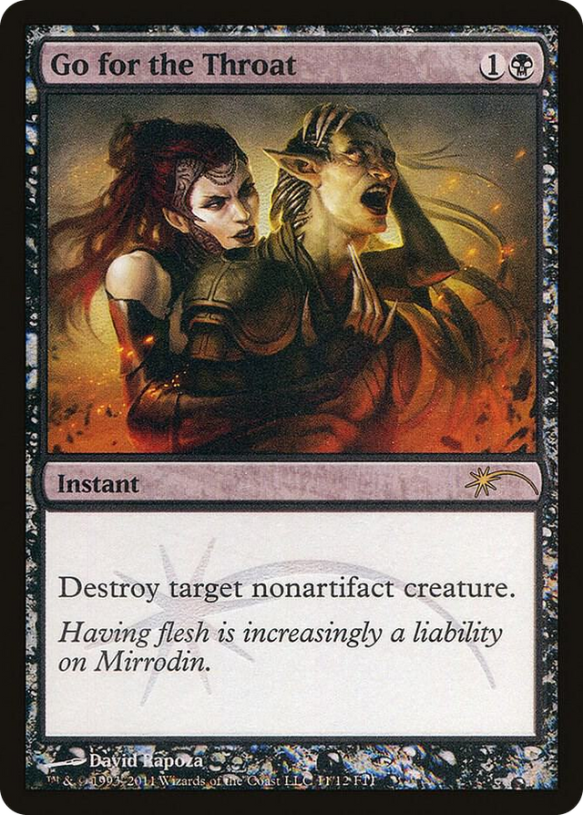 0011 Go for the Throat P FNM Promos