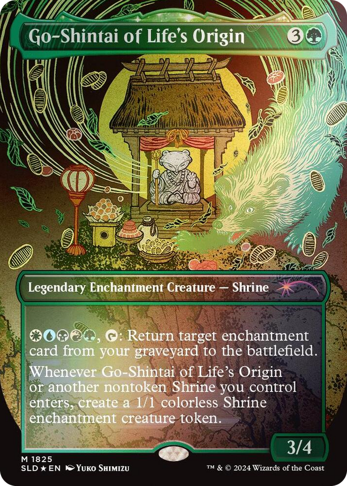 Go-Shintai of Life's Origin (Rainbow Foil) #1825 M - Secret Lair Drop Series Pokemon card
