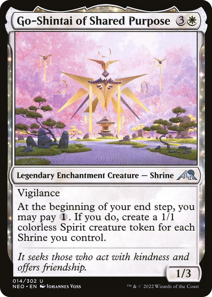 0014 Go-Shintai of Shared Purpose U Kamigawa: Neon Dynasty