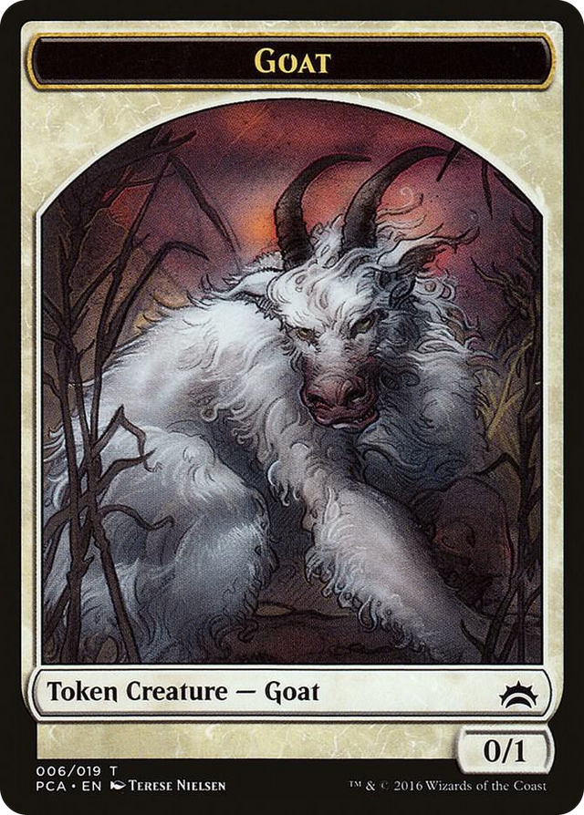 0006 Goat // Insect Double-Sided Token T Planechase Anthology