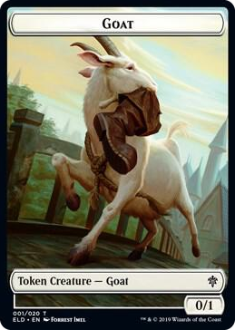 0001 Goat Token T Throne of Eldraine