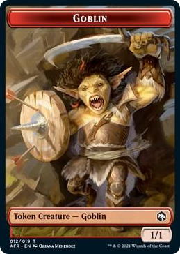 Goblin (012) // Blood (017) Double-Sided Token (Challenger 2022) #12 T - Unique and Miscellaneous Promos Pokemon card