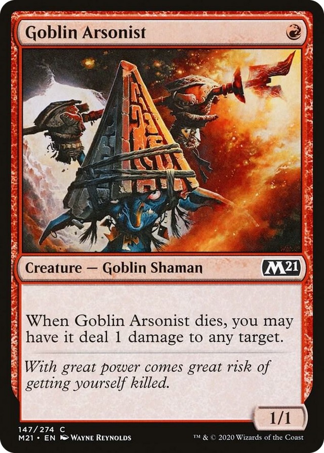 0147 Goblin Arsonist C Core Set 2021