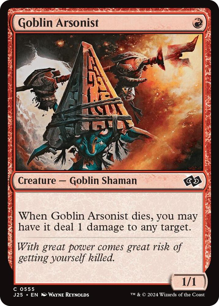 0555 Goblin Arsonist C Foundations Jumpstart