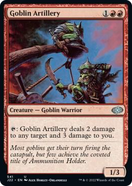 Goblin Artillery #541 U - Jumpstart 2022 Pokemon card