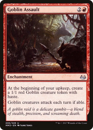 0095 Goblin Assault U Modern Masters 2017