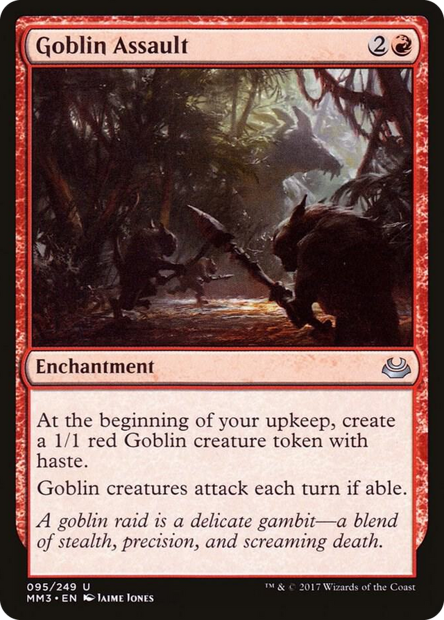 0095 Goblin Assault U Modern Masters 2017