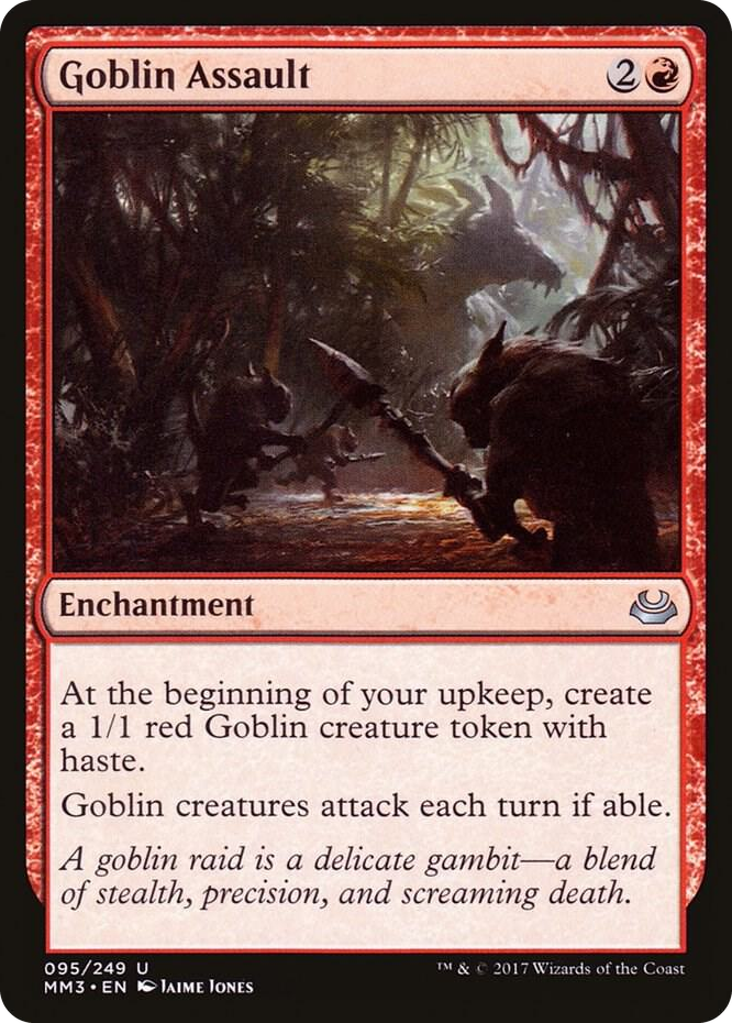 Goblin Assault #95 U - Modern Masters 2017 Pokemon card