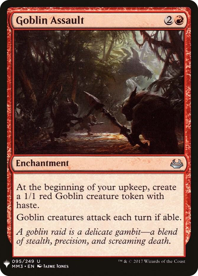 0095 Goblin Assault U The List Reprints