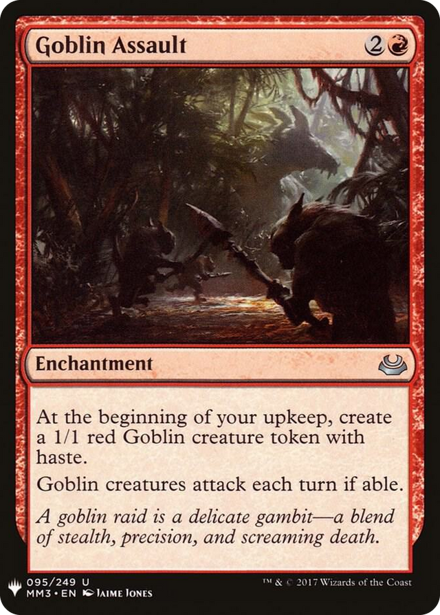 0095 Goblin Assault U The List Reprints