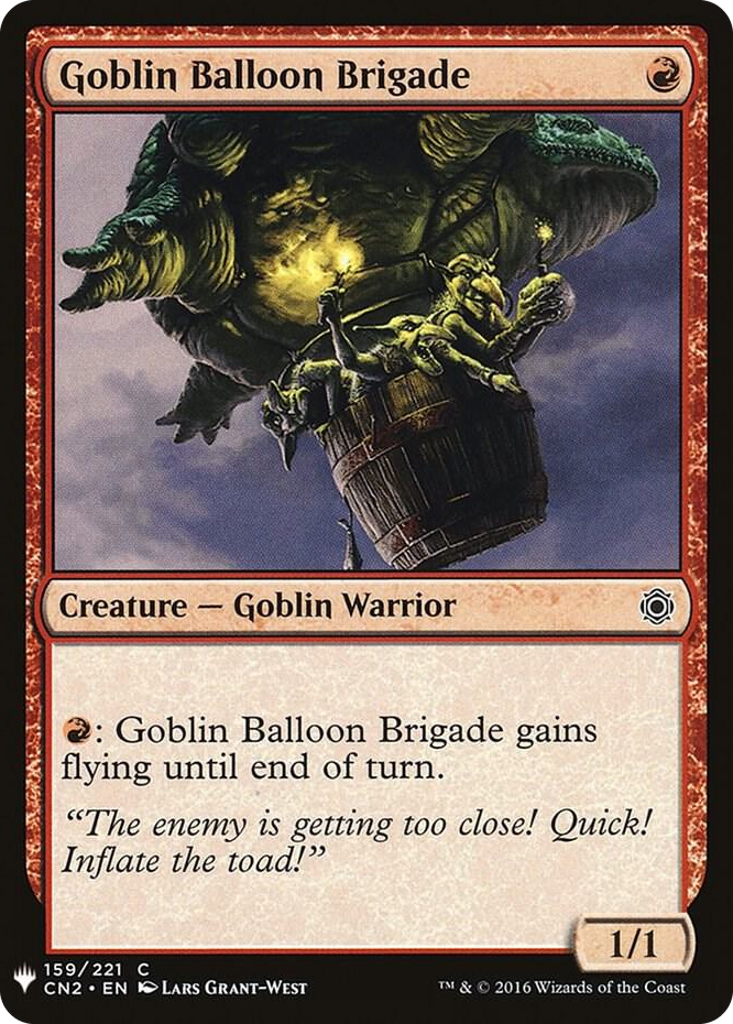0159 Goblin Balloon Brigade C The List Reprints