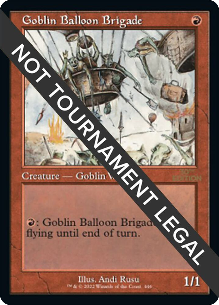 0446 Goblin Balloon Brigade (Retro Frame) U 30th Anniversary Edition
