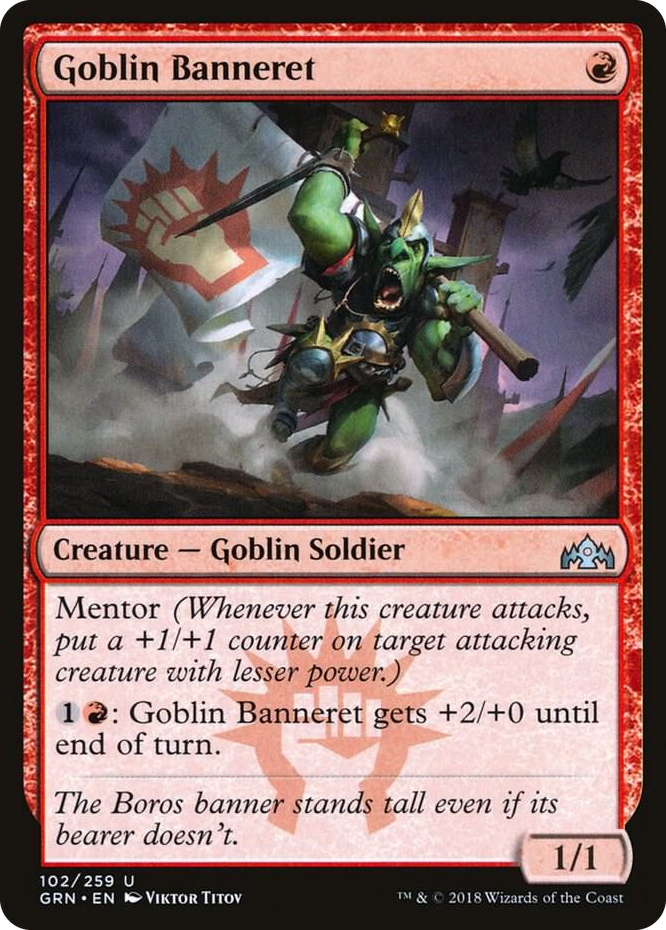 0102 Goblin Banneret U Guilds of Ravnica