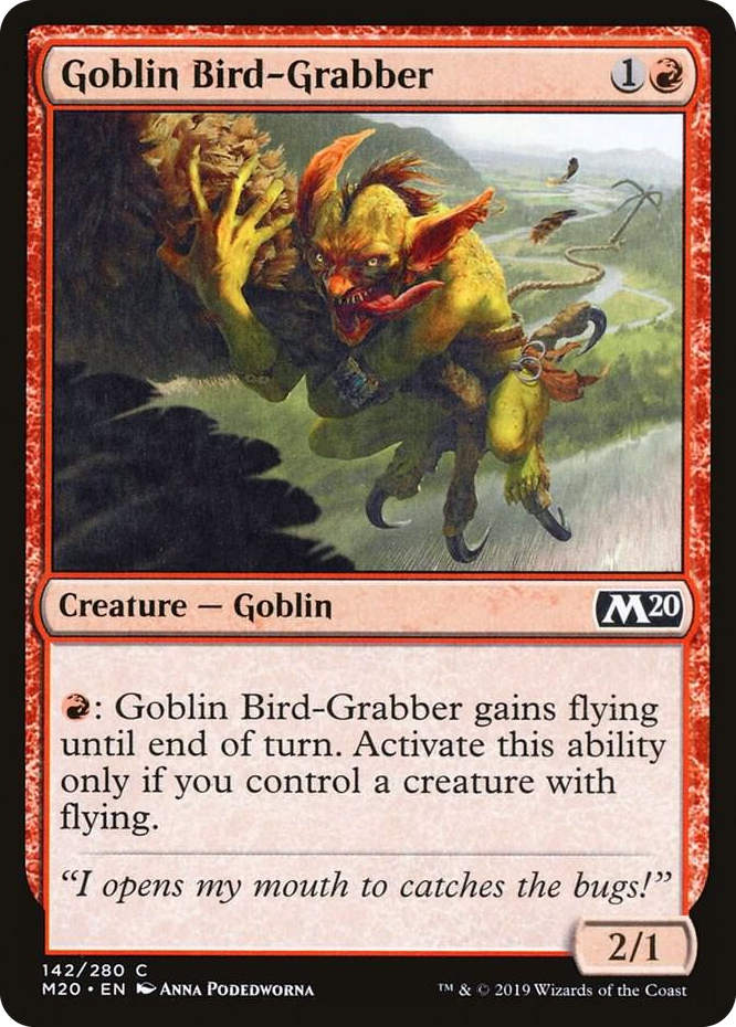 0142 Goblin Bird-Grabber C Core Set 2020