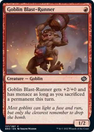 0137 Goblin Blast-Runner C The Brothers' War