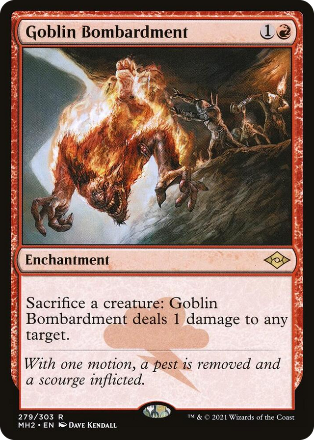 0279 Goblin Bombardment R Modern Horizons 2