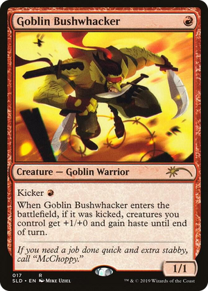 0017 Goblin Bushwhacker R Secret Lair Drop Series