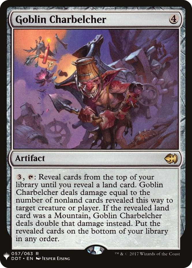 Goblin Charbelcher #57 R - The List Reprints Pokemon card